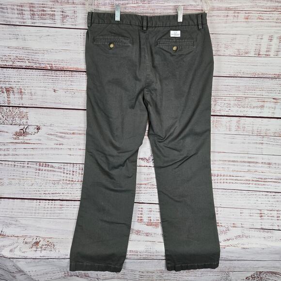 Vineyard Vines Mens Stretch Breaker Chino Pants Sz 34X30 Olive Green Cargo Golf - Picture 4 of 12